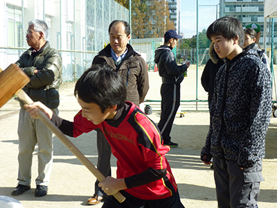 花の町 太陽の町 南港北中学校 Br 中学生もちつき大会 住之江区まちづくりセンターの地域応援ブログ